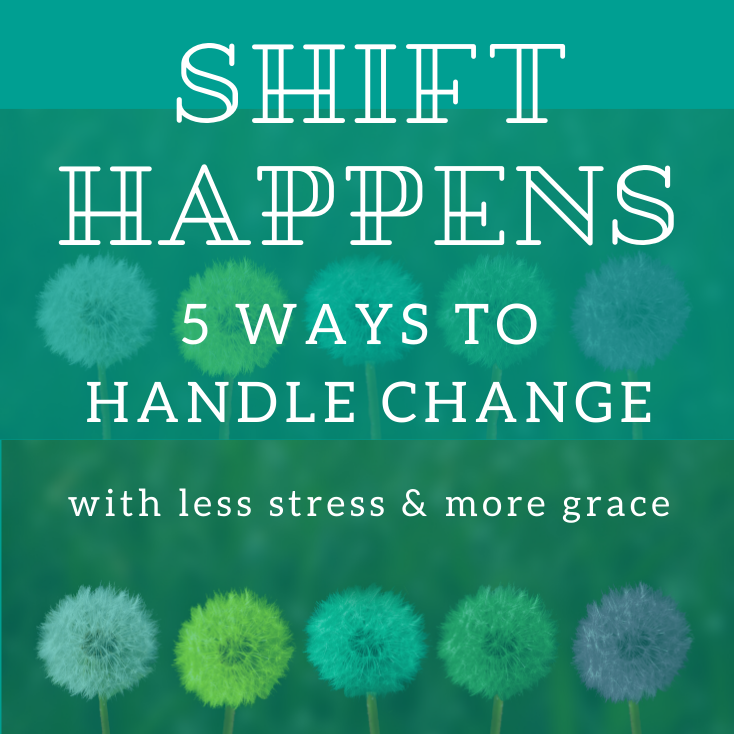 Shift Happens 5 Ways to Handle Change Jamie Jackson Spannhake