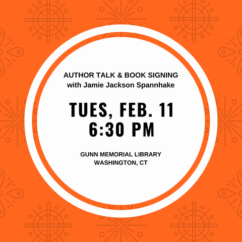 Author Talk & Book Signing: February 11, 2020, Washington, CT