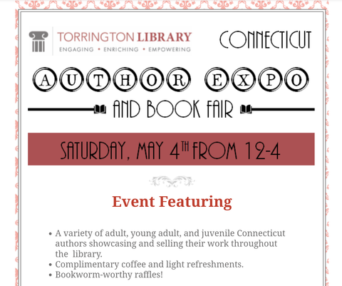 Book fair torrington meet the author Jamie Spannhake