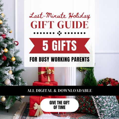 last minute holiday gift guide for working parents